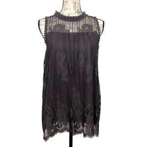 Taylor‎ & Sage Lace Top Whimsigoth Witchy Fairy Size Large